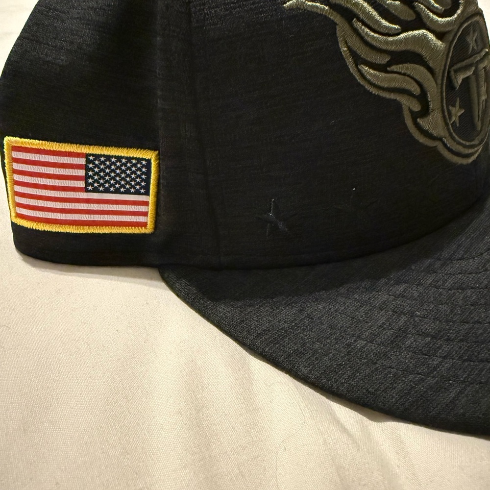 New Era Black and Gold Cap - Picture 2 of 5